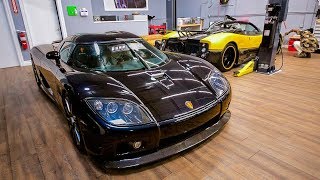 Poking Around A Koenigsegg CCX In A Hidden Warehouse!