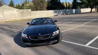 Fun in the parking area! 4K (BMW Z4 e89 23i)