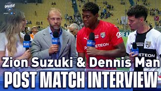 Zion Suzuki and Dennis Man discuss newly-promoted Parma's win over AC Milan - CBS Sports Golazo