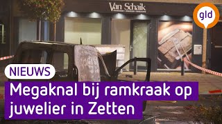 'Een megaharde knal', buurt schrikt van ramkraak op juwelier