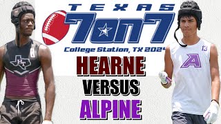 7v7 State Qualifying Tournament 2024 | Hearne vs Alpine | Texas High School Football