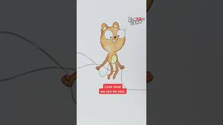How to draw #Kiff... sort of 🎨..SQUIRREL! #howNOTtodraw #Short | Link: https://youtu.be/F_OJ3Wes7Pg