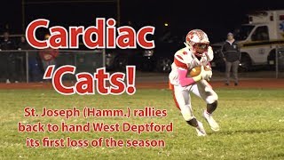 St. Joseph (Hamm.) 14 West Deptford 13 | Week 6 Highlights | Byers 2 TDs