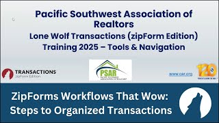 ZipForms Workflows That Wow: Steps to Organized Transactions