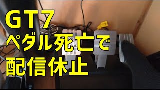 【GT7】アクセルペダルが壊れたのでしばらく動画お休みのお知らせ