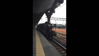 SL人吉号  上り大牟田駅発車 (熊本～鳥栖運用)