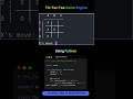 Build a Tic-Tac-Toe Game Engine in Python! 🐍🔥 #developer #programming #coding #python #tech #tictac