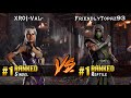 MK1 ▰ XRO|-VaL- (#1 Ranked Sindel) vs FriendlyTopaz93 (#1 Ranked Reptile) ▰ High Level Gameplay