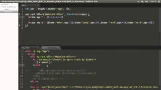 AngularJS Tutorial | ngRepeat