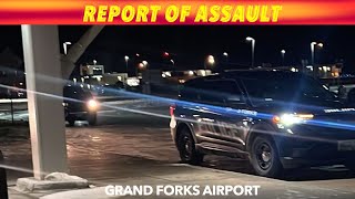 BREAKING NEWS: Report Of Large Police Presence At Grand Forks Airport