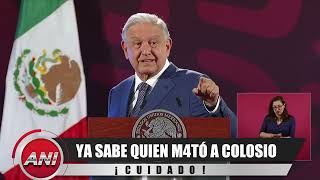 YA SABE QUIEN M4TÓ A COLOSIO 😰! La vida de AMLO podría correr peligro con esta información