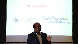 One can know everything about a person by his/her handwriting | Vinit Bansode | TEDxRamjasCollege