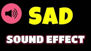 SAD SOUND!!!😂 #viral #funny #soundeffects #2025 || no copyright audio | YouTube | #download