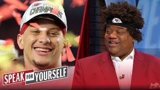 Whitlock is proud of Patrick Mahomes & the Chiefs’ comeback win vs 49ers | NFL | SPEAK FOR YOURSELF