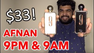 AFNAN 9PM \u0026 9AM REVIEW | Ultra Male Clone