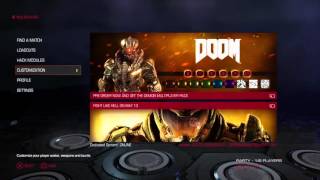 Doom 2016 Beta Main Menu Intro