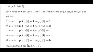 [37] HackerRank: Sequence Equation