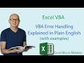 VBA Error Handling Explained in Plain English (with examples)