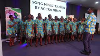 Accra Girls School Choir's Ministration at The Honeycomb Ministries' Inauguration.