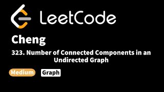 LeetCode 323. Number of Connected Components in an Undirected Graph