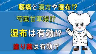 腰痛で漢方は有効⁉ 芍薬甘草湯⁉ 湿布や塗り薬は⁉ 【医師が解説】