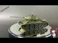 afv tamiya 1 48 t34 85を作ろう 完成 プラモ