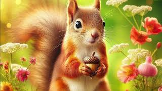 The Brave Little Squirrel - English Story