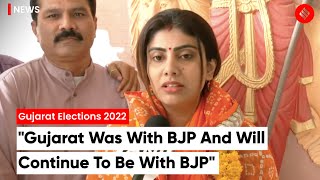 Rivaba Jadeja: "Gujarat Was With BJP And Will Continue To Be With BJP"