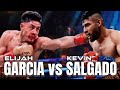 ELIJAH GARCIA VS KEVIN SALGADO HIGHLIGHTS / BOXING