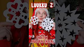 LUUKKU 2: Paperilumihiutale ❄️ #DIY