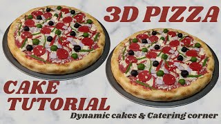 3D Pizza cake tutorial Check out how I made this cake