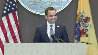Governor Murphy Holds Press Conference on Record-Low Shootings in 2023 on January 4, 2024.