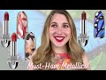 GUERLAIN ROUGE G BUTTERFLY VELVET METAL LIPSTICKS | New Metallic Matte Lipsticks