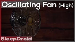 ► Oscillating Fan White Noise for sleeping, studying. 10 hours of HIGH SPEED Fan Sounds
