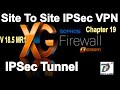 How to Setup IPSec Site To Site VPN | Sophos XG V18.5 MR1 | IPSec tunnel in Sophos XG V18