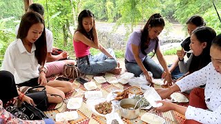 Day 01 Mondulkiri Trip 09 | Lunch at Bousra Waterfall