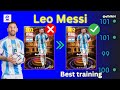 How To Train Free Showtime L.Messi In Efootball 2025 | L.Messi Max Level efootball 2025