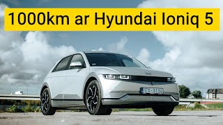 1000km brauciens ar Hyundai Ioniq 5 elektroauto