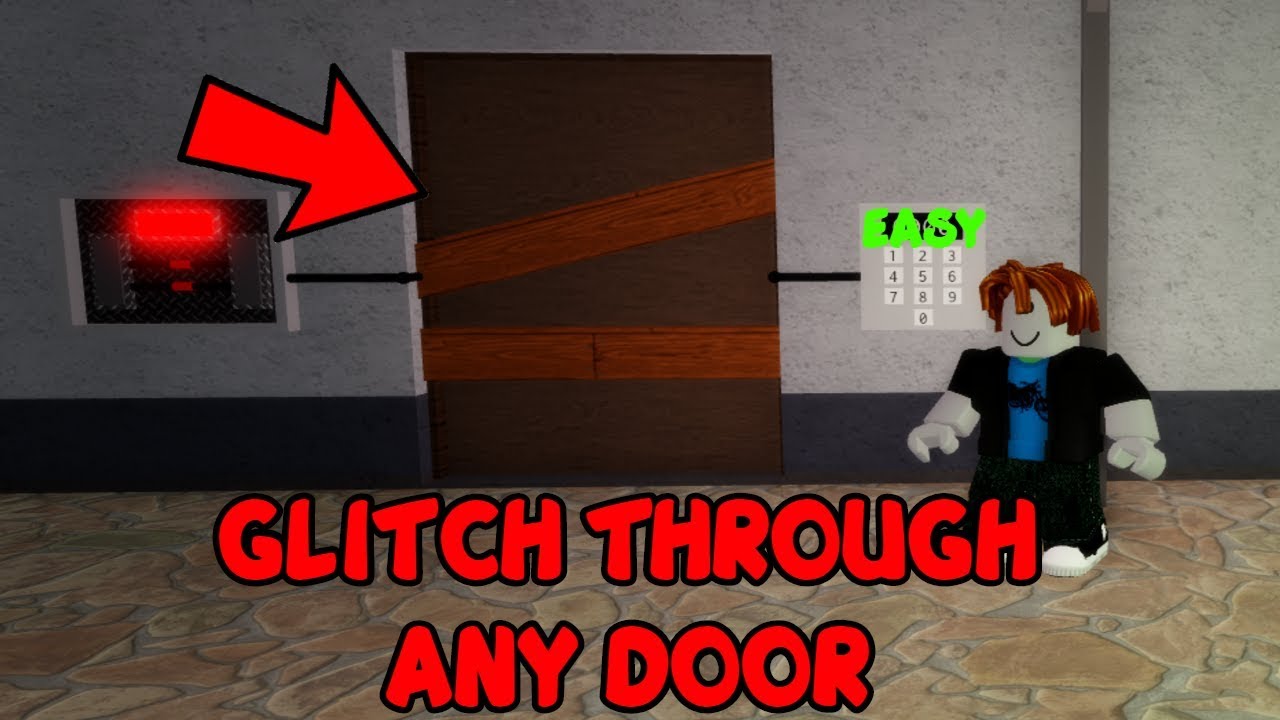 How To Glitch Through A Door Welcome To Bloxburg Roblox Youtube ...