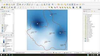 Spatial Interpolation (IDW) using QGIS