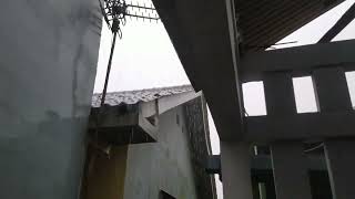 Gempa bumi hari ini di Banten saat hujan petir