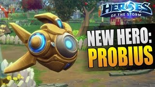 PROBIUS -- New Hero!! -- Abilities + Talents // Heroes of the Storm