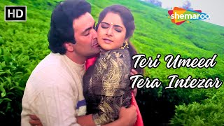 Teri Umeed Tera Intezar | Rishi Kapoor, Divya Bharti | Kumar Sanu Super Hit Romantic Song | Deewana