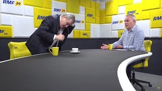Wicepremier Piotr Gliński przerwywa wywiad w RMF FM u Roberta Mazurka