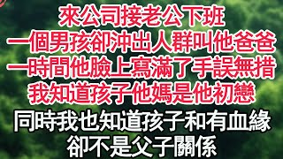 來公司接老公下班，一個男孩卻沖出人群叫他爸爸，一時間他臉上寫滿了手誤無措，我知道孩子他媽是他初戀，同時我也知道孩子和有血緣，卻不是父子關係【顧亞男】【高光女主】【爽文】【情感】