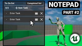 UE5 | Notepad Tutorial - Part 2 (Task Display)
