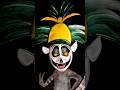 All hail King Julien👑🍃🌟 #sfxmakeup #bodypainting #kingjulien #madagascar #makeupfx #sfxmakeup