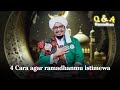 TUTORIAL agar Ramadhan kamu ISTIMEWA | Q&A Ramadhan