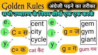 1.सही अंग्रेजी पढ़ना कैसे सीखें/English padhna Kaise sikhen/how to learn English,  उच्चारण के नियम