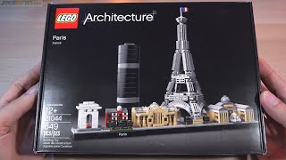 Pure build: LEGO Architecture Paris 21044 in real time
